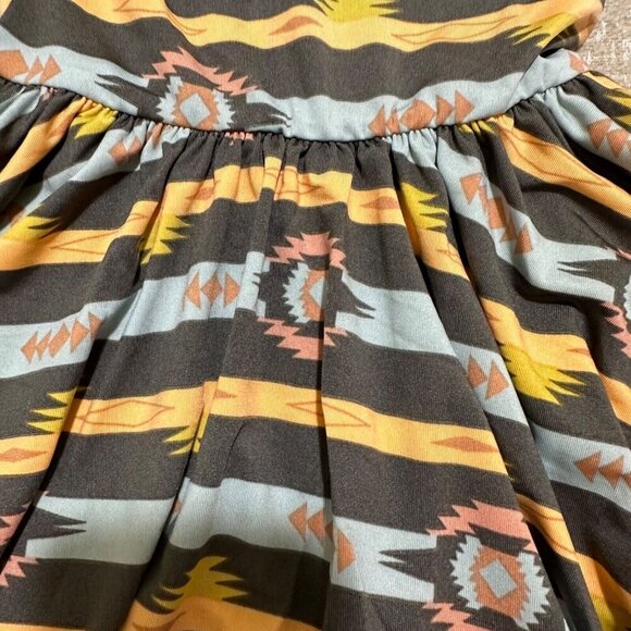 Dot Dot Smile Toddler‎ Girl's Size 2T Aztec Print Ballerina Twirl Dress NWT - Picture 4 of 6